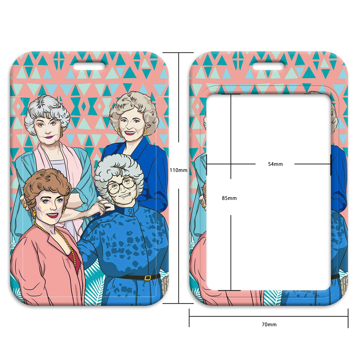 Шнурок для ключей чехол удостоверения личности и визиток в стиле фильма деловой