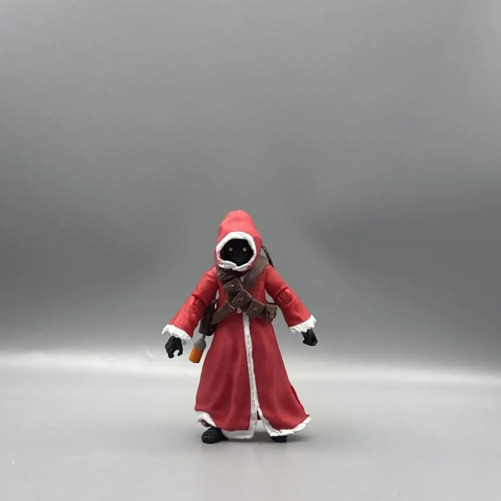 Фото Фигурка Hasbro Star Wars Holiday Edition Jawa, оригинальная, оптовая партия, с дефектами, модель куклы, подарок на день рождения №1