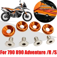 for ktm 790 890 adventure adv r s 790adv 890adv motorcycle accessories rear fender mudguard screw fairing bolts washer screws