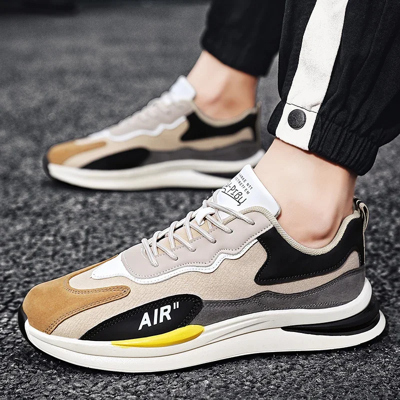 Мужские повседневные кроссовки модные универсальные мужские спортивные с
