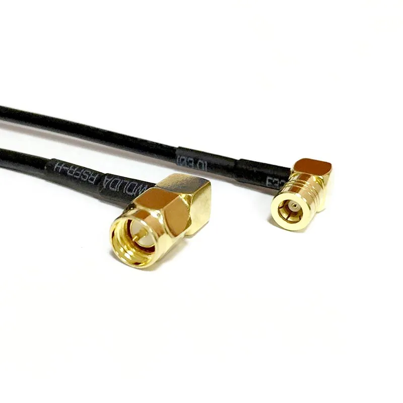 2PCS SMA Male Plug Right Angle Switch SMB Female Connector RG174 Cable 20CM Adapter Wholesale Fast Ship | Строительство и ремонт