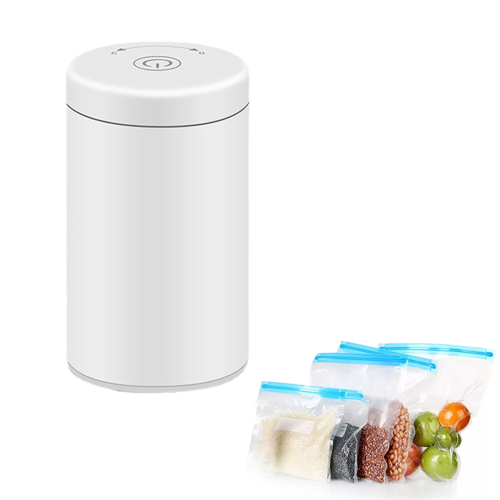 

Vacuum Sealer Machine Multifunctional Automatic Vacuum Air Sealing System Portable Battery Powered Food Sealer Vacuum Packaging