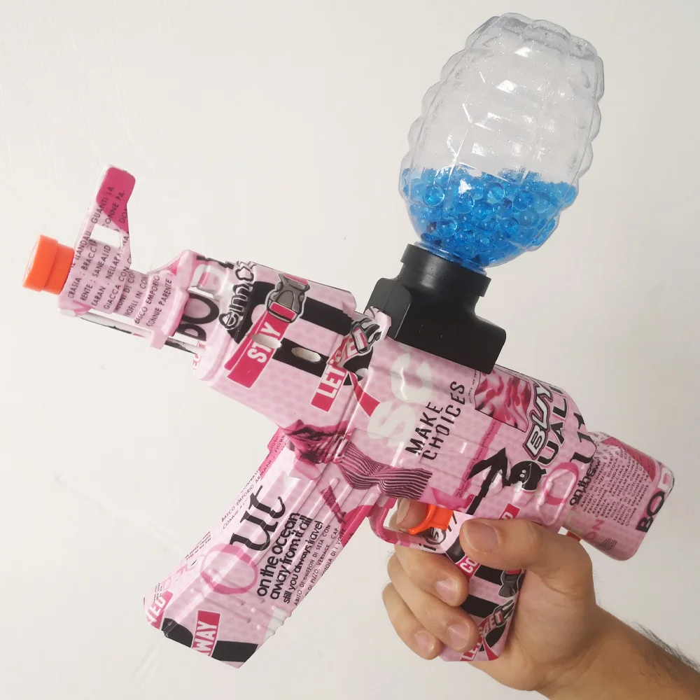 

AK47 водяной пистолет Электрический брызговик гелевый шар бластер с 10000 водяными шариками для игры на открытом воздухе игры Игры игры подарки для мальчиков подростков
