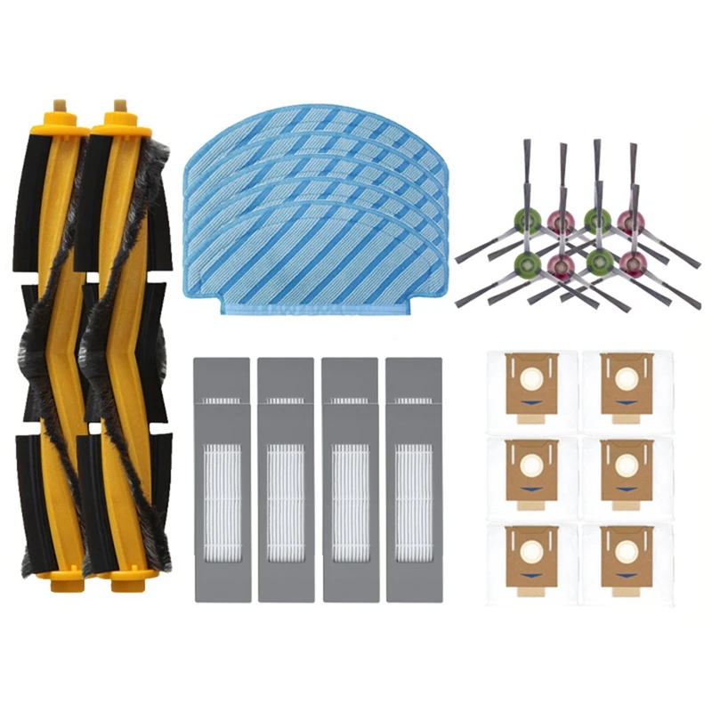 

For ECOVACS Deebot T9 AIVI T8 AIVI N8 Pro Series Parts Main Side Brush HEPA Filter Robot Vacuum Cleaner Replacement