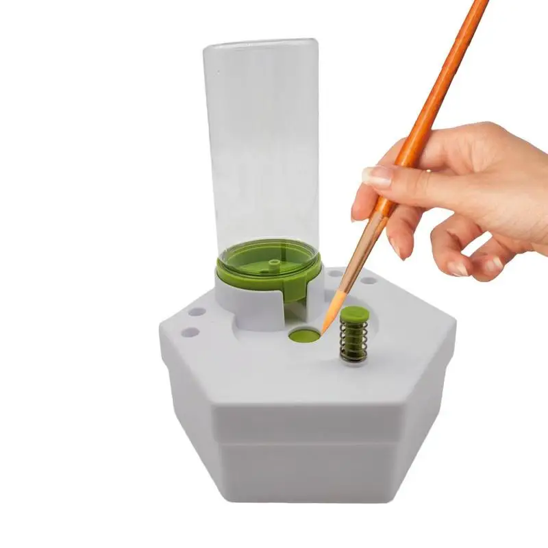 

Art Supplies Brush Rinser Multifunctional Paint Brush Cleaner For Acrylic Brush Makeup Brush Watercolor And Water-Based Mediums