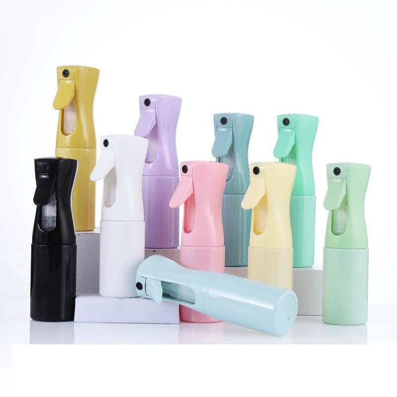 

200/300ml Capacity High pressure Plastic spray Bottle Continuous Watering can used for Hair Stylist Hairdressing Free Shipping