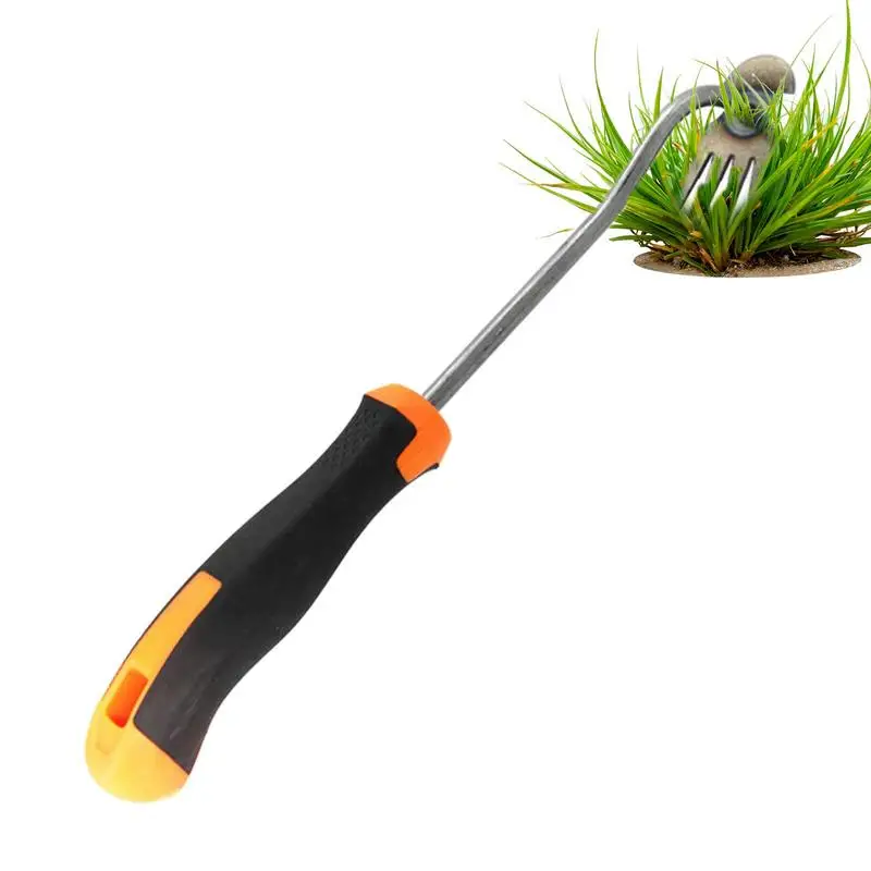 

Weeder Tool For Yard 4 Claw Hand Weeder Tool For Uprooting Weeding Hand Weeder Tool Dual Use With Long Handle For Farm Garden