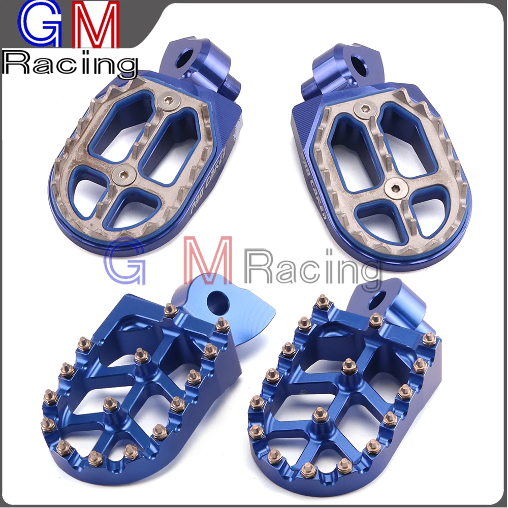 

Foot Pegs Rests Footpegs For YAMAHA YZ YZF WR 65 85 125 125X 250 250X 250F 250FX 400F 426F 450F 450FX Motorcycle Dirt Bike