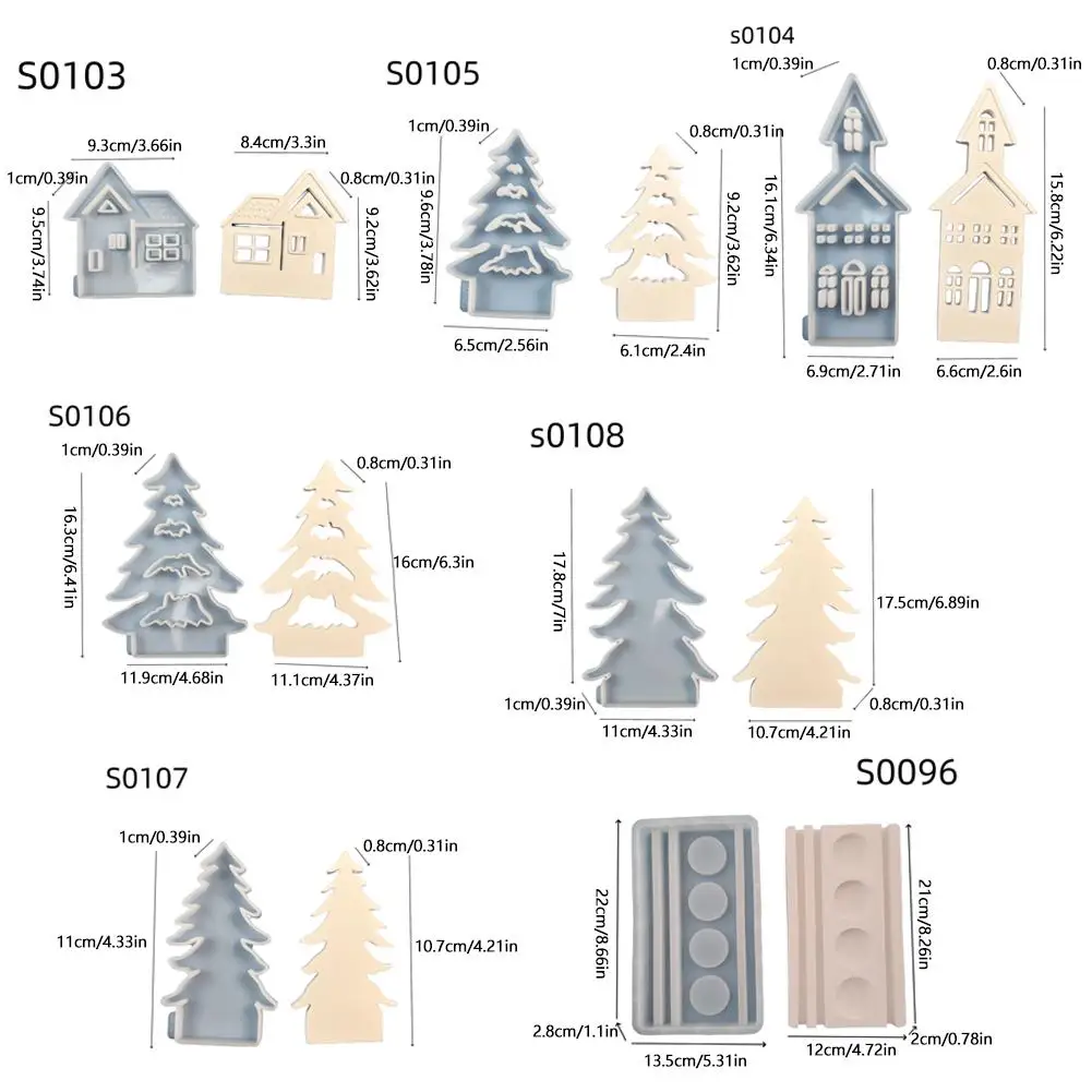 Силиконовые формы в форме дома форма для подсвечника литья ручной работы мыла