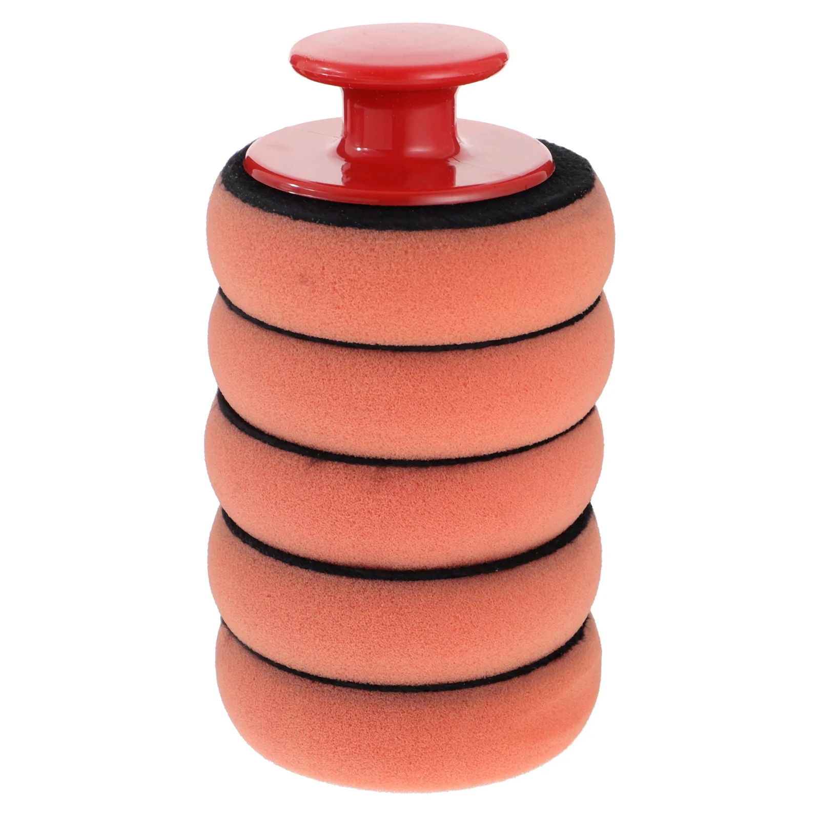 

5 Pcs Polishing Tool Waxing Pad Applicator Wax Buffing Polisher Waxing Abs