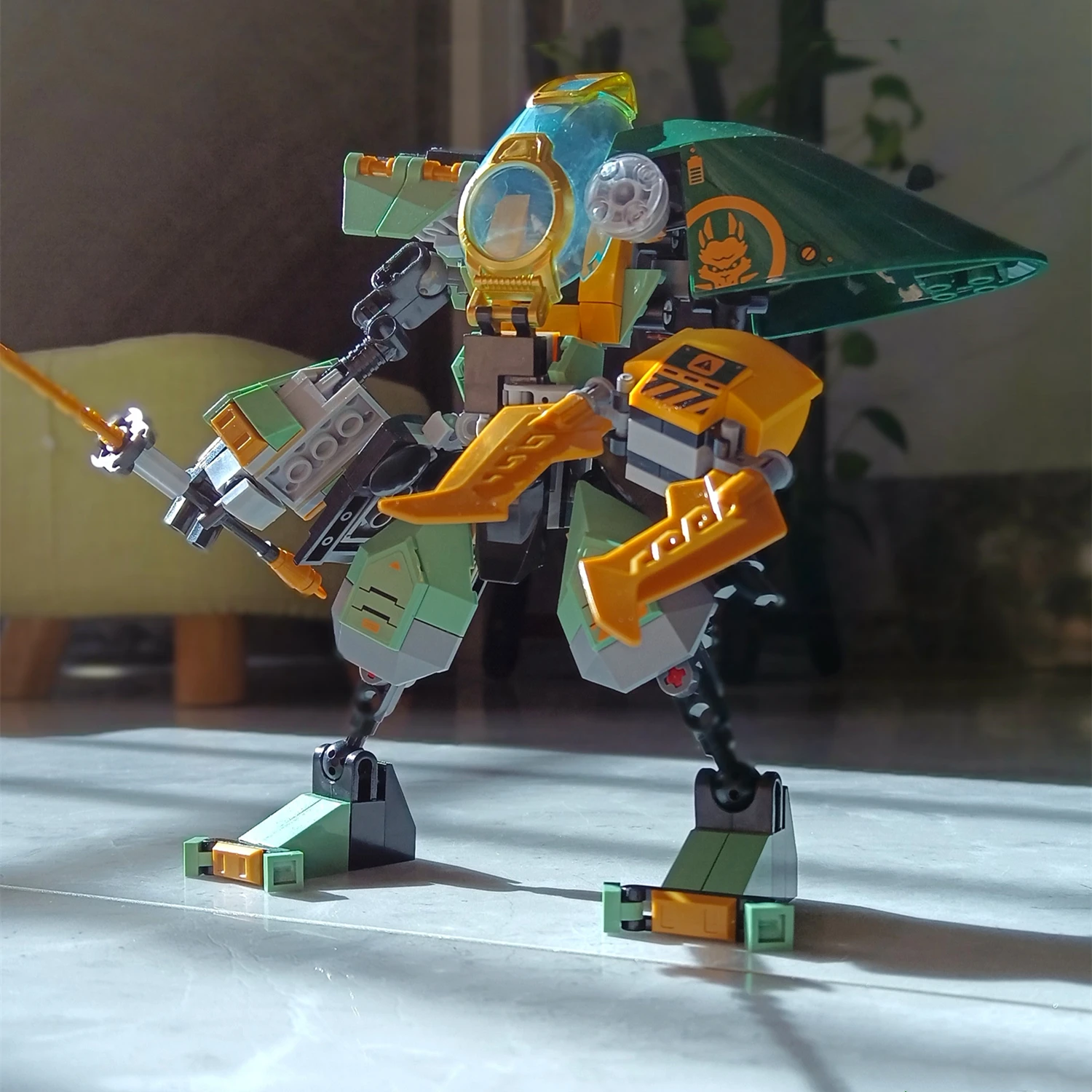

241 шт., Детский конструктор MOC Lloyd's Hydro Mech, 71750 кубиков