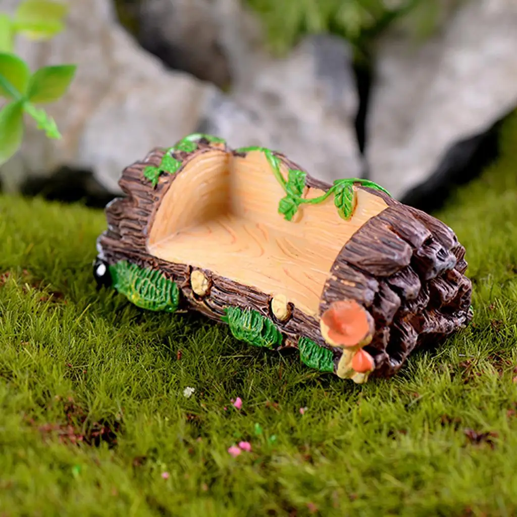 

4 шт. мини скамейка диван кукольный домик Декор DIY микро Ландшафт Декор для дома сада
