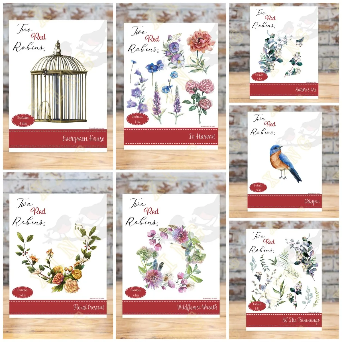 Венок диких цветов Цветочный полумесяц домик металлическое ремесло режущие