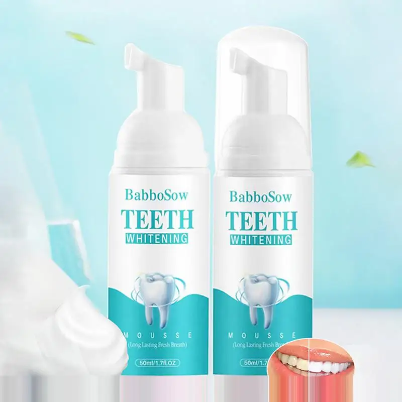 

Tooth Cleaning Mousse Toothpaste Mouthwash Fresh Breath Tooth Stain Removal Brightening Whitening Bleaching Oral Hygiene Care
