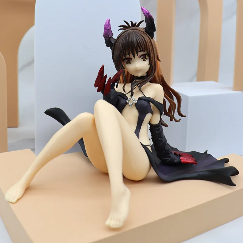 

13CM To Love Ru Darkness tearju lunatiqu Yuuki Mikan Kotegawa Yui Sexy girl Action Figure japanese Anime PVC adult Action Figure