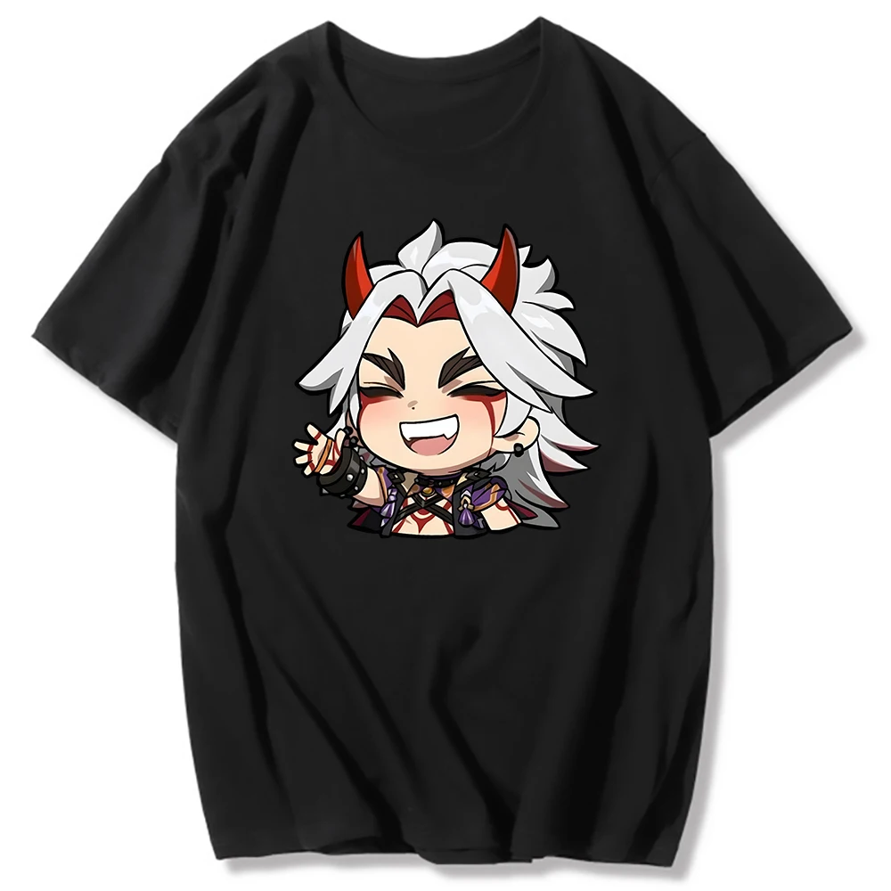 

Anime Streetwear Women's T-Shirt Harajuku Game Graphic Tee-shirt Women Kawaii Printing T Shirt Girls Oversized Casual Tops Y2k