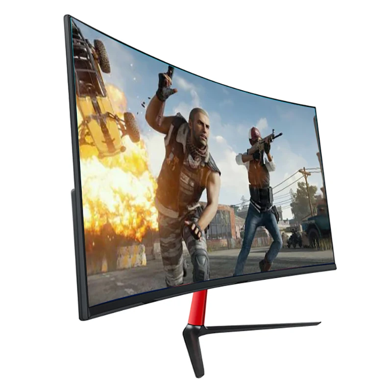 Изогнутый Бескаркасный игровой монитор 1K Full HD 32 дюйма 75 Гц по низкой цене |