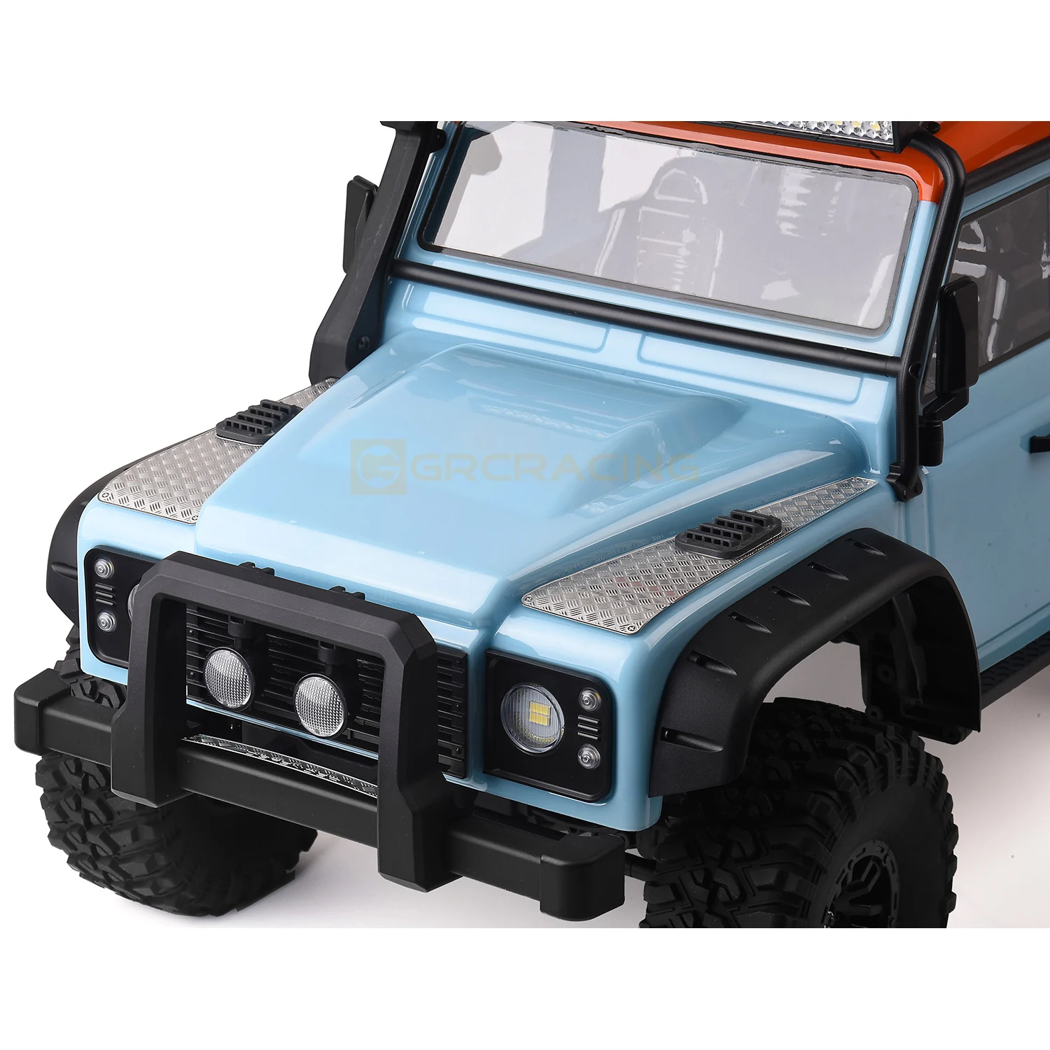 1 комплект, пластиковая черная решетка воздухозаборника для 18 RC гусеничного автомобиля MJX для H8H DEFENDER, аксессуары (art.: 3920cd08d4845) - 3920cd08d4845