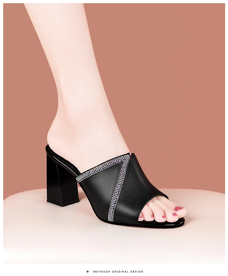 

Women's Shoes Sandals Summer New Style High Heel Slippers Female Sexy Pumps Woman Slipper Shoes