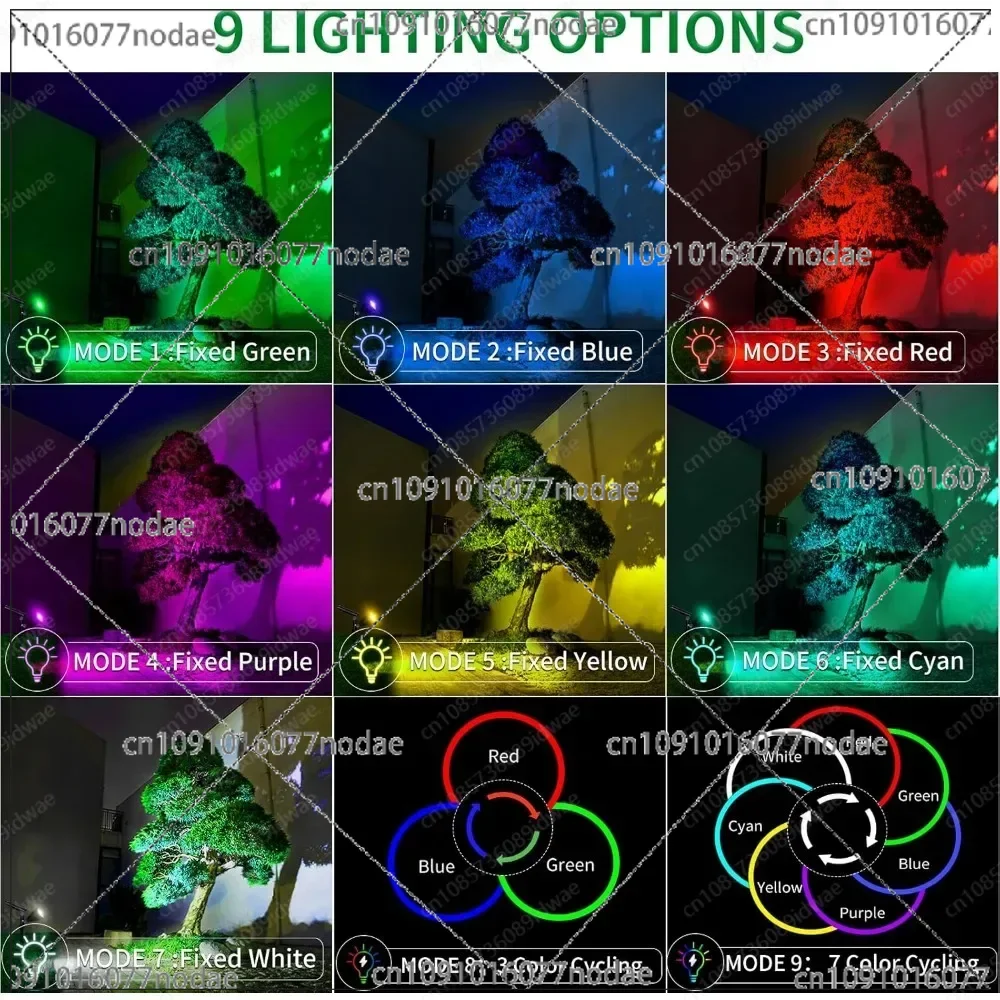 4-пакет точечных светильников на Хэллоуин - рождественские солнечные фонари