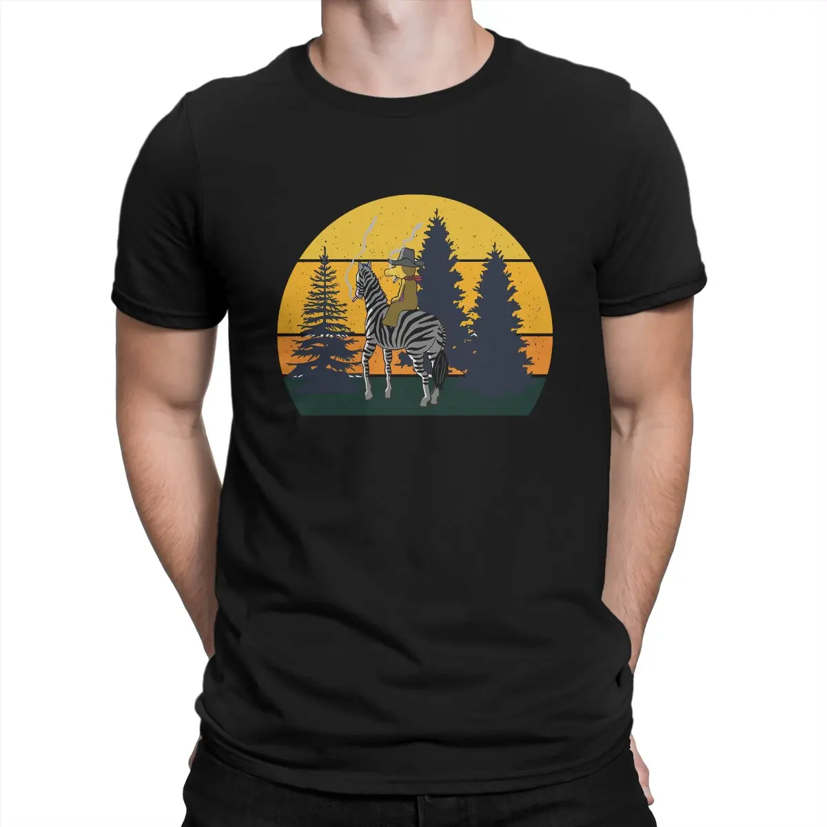 

Vintage Vintage Forest T-Shirts Men Crewneck 100% Cotton T Shirts Quasimoto Short Sleeve Tee Shirt Birthday Present Tops