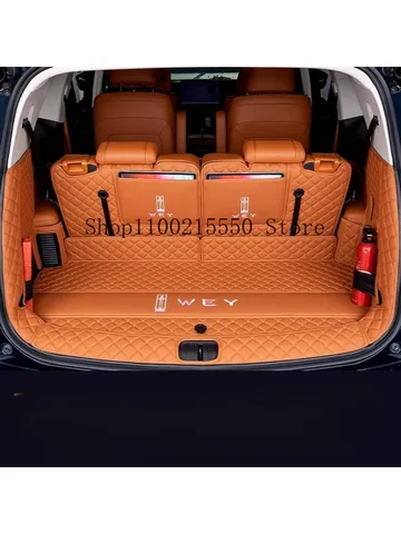 Коврик в багажник автомобиля для GWM WEY 07, 2023-2025, аксессуары для интерьера, аксессуары для хэтчбека, напольный поднос, водонепроницаемый вкладыш для груза
