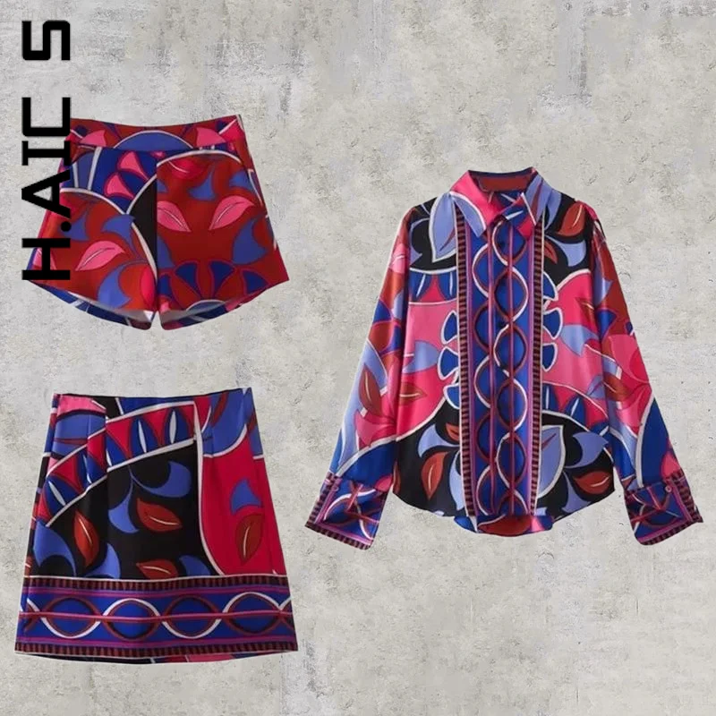 

H.Aic S New Women Set Party Woman Tracksuits Sexy Short Pants Tracksuit Slim Two Piece Set Soft Women's Tracksuit
