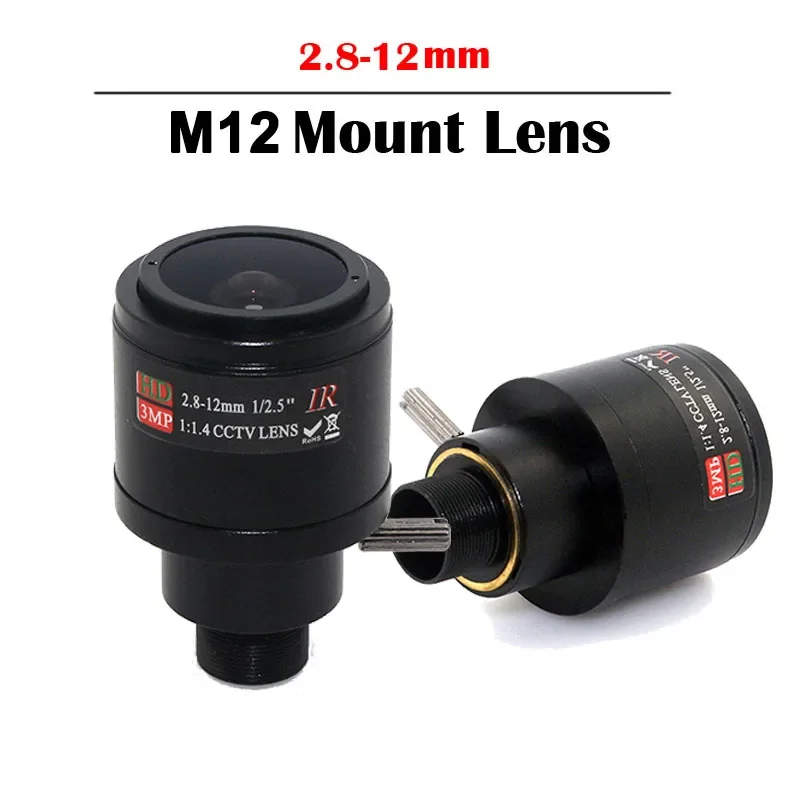 2 8-12 мм CCTV ручной фокус M12 зум-объектив