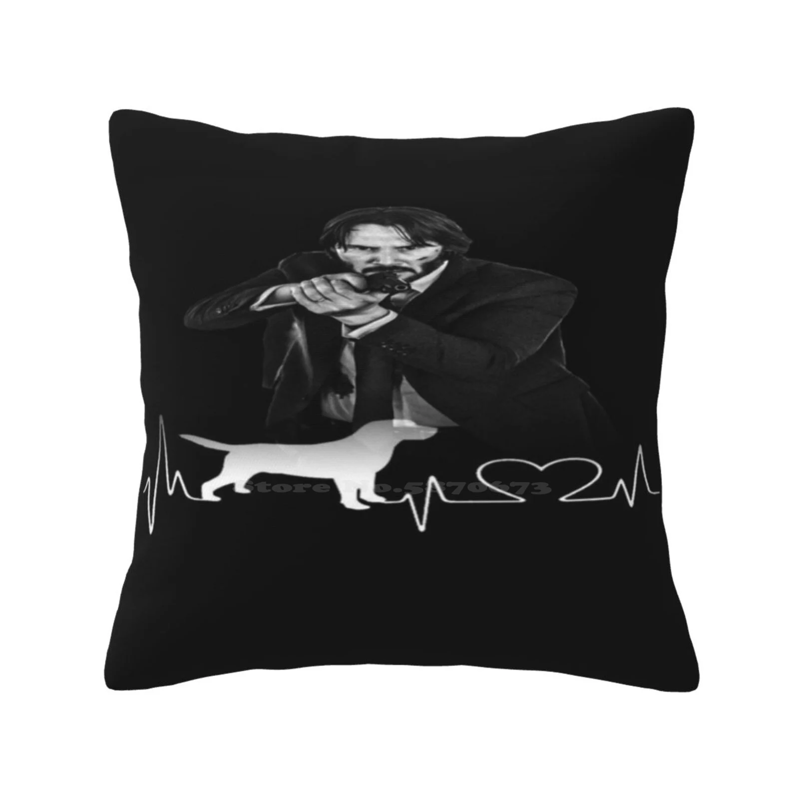 Наволочка для обнимания в спальне офисе Кеану ривс Джон фитиль собака кошка