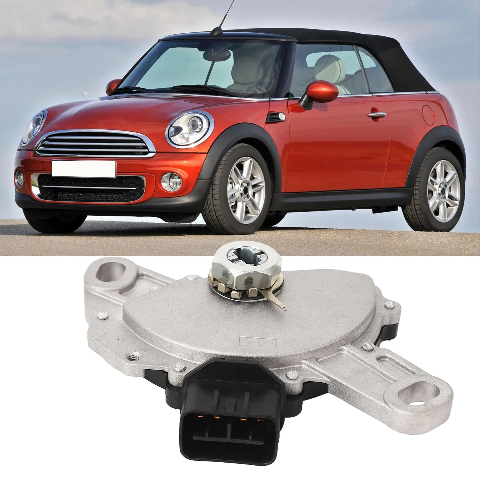 Фото Датчик положения коробки передач 24157551089 для Mini Cooper S Hatchback R53 R56 R58 Coupe JCW, OEM-замена селектора передач №4
