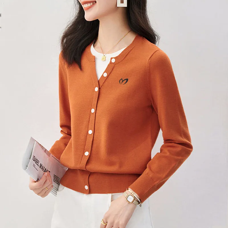 

Women's golf wear New 2023 Women's golf clothes Autumn Sweatsuit top golf shirts Knitwear Golf women's clothing