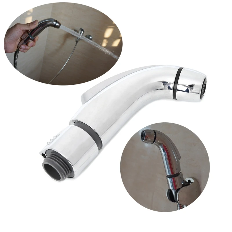 

72XD Chrome ABS Toilet Handheld Bidet Sprayer Shattaf Cloth Diaper Enema Shower Head