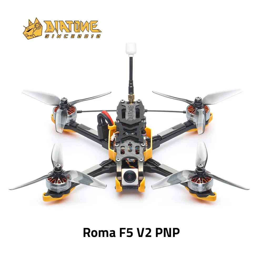 

DIATONE Roma F5 V2. Версия 4S BNF FPV Дрон с приемником F722APP MK1 FC TBS /MSR