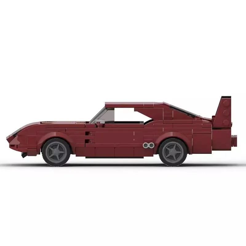 Конструктор MOC Speed Champion Dodge Charger Daytona Форсаж технический автомобиль город гоночный