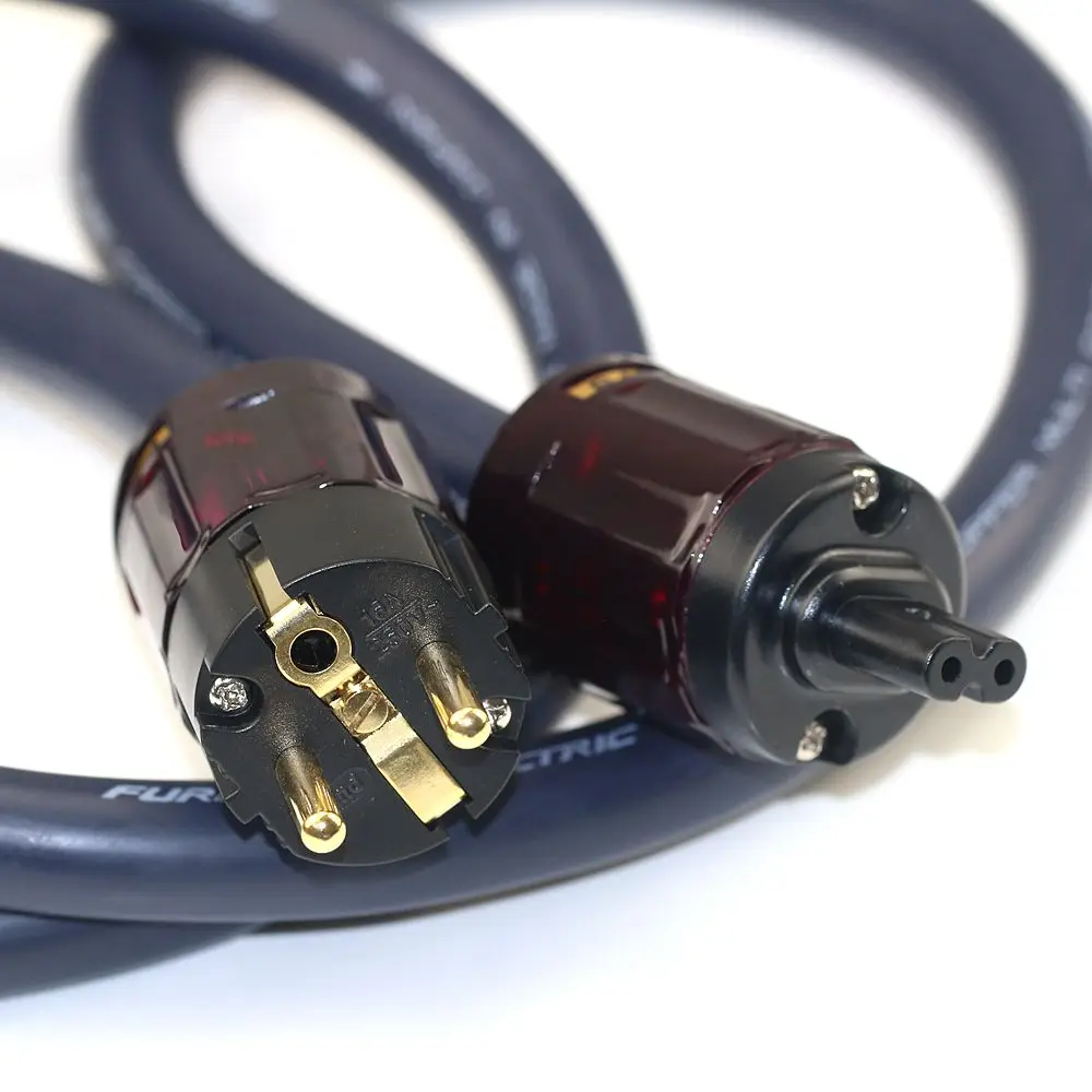 Бескислородный медный шнур питания Furutech T1