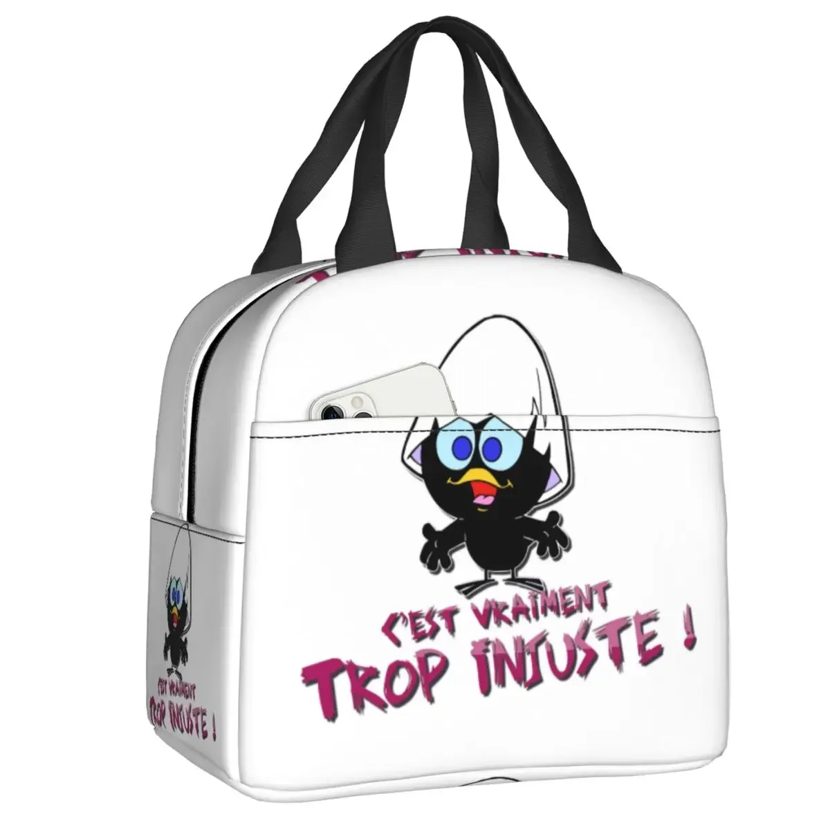 Pudełko na drugie śniadanie Calimero wielofunkcyjna ciepła lodówka termiczna izolowana torba Lunch dla kobiet praca w szkole piknik przenośne