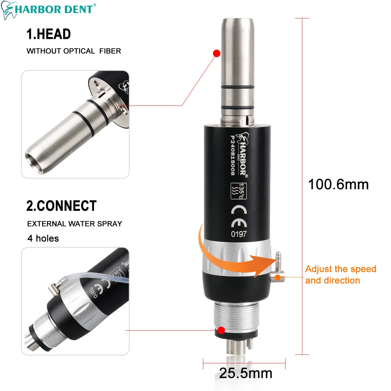 Наборы высокоскоростных и низкоскоростных наконечников для стоматологических