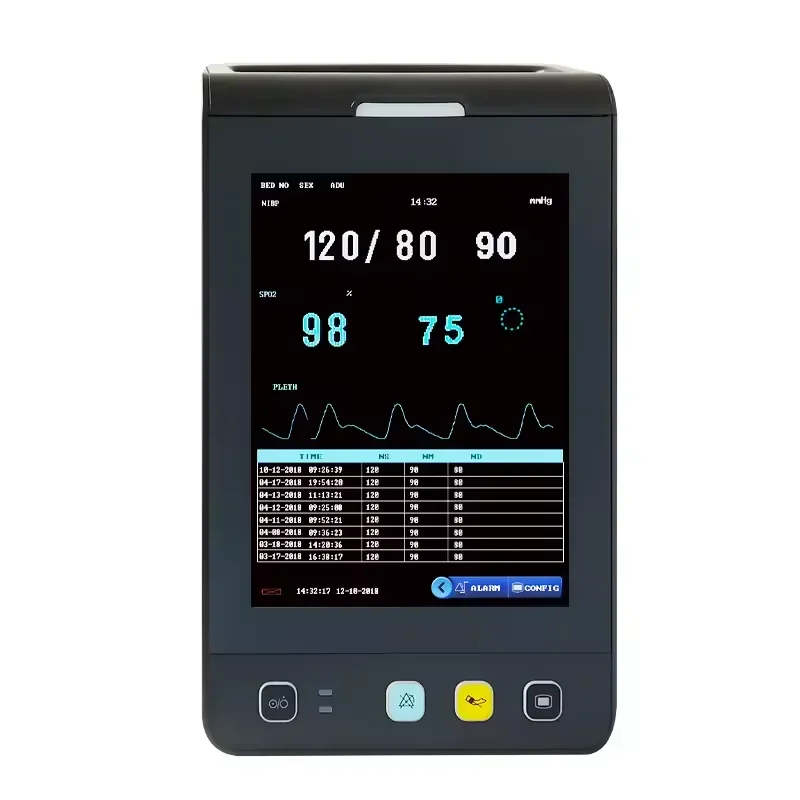 IE8 8-дюймовый портативный пациент для сердечного ритма с защитой от фибрилляции