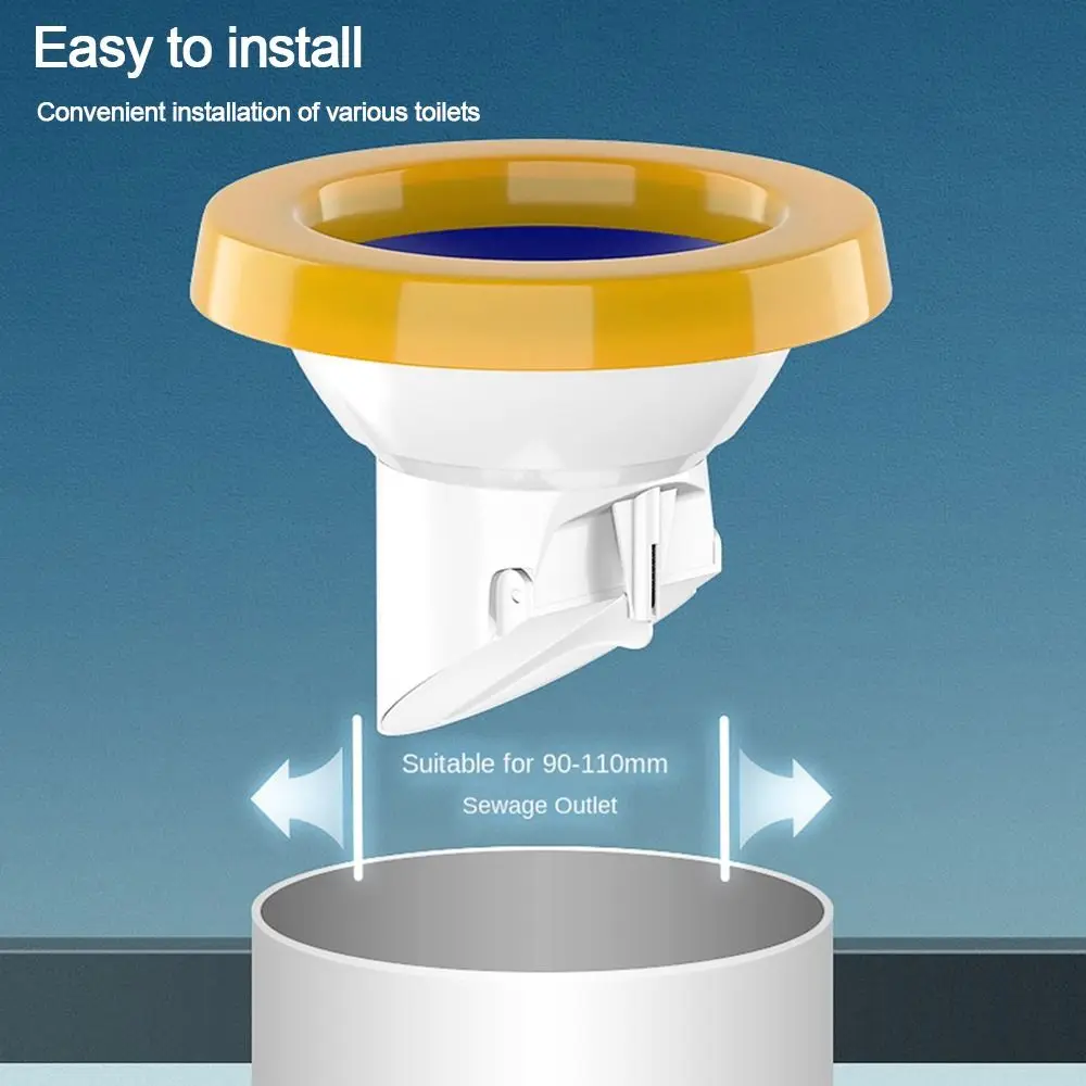 

Toilet Flange Ring Closestool Universal Drain Pipe Floor Outlet Spill Sealing Bowl Anti-leak Deodorant Toilet Repairing Parts