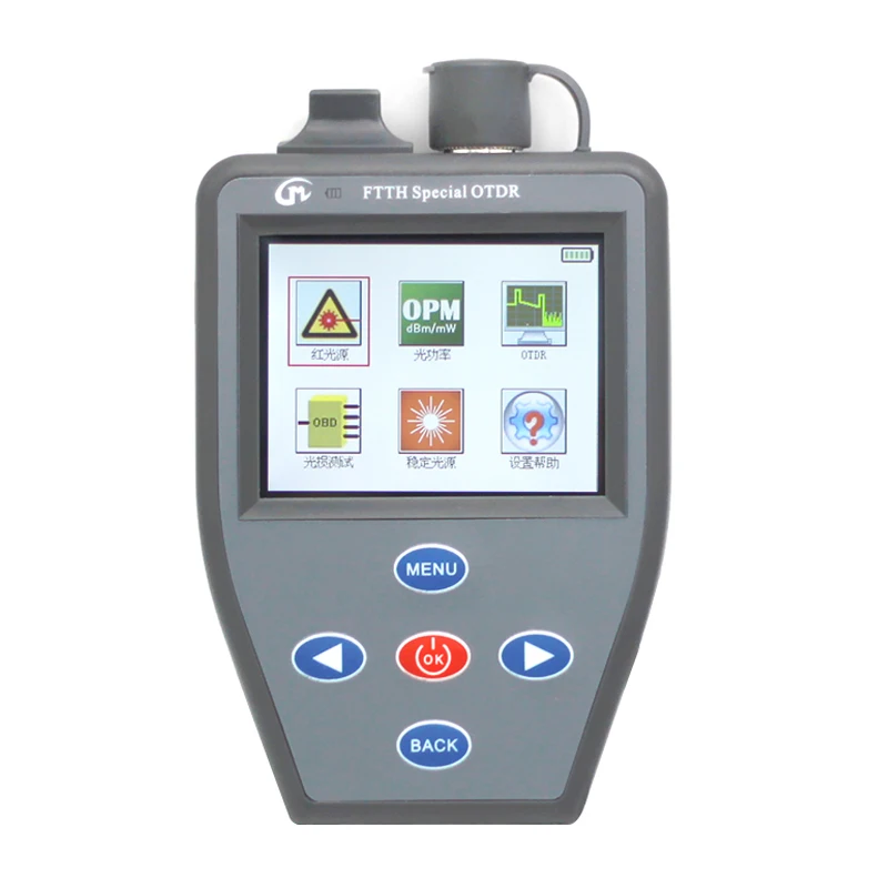 

OTDR Fiber Optic Tester Fault Breakpoint Finder Optical Time Domain Reflectometer 4 In 1 OTDR 1550nm or 1610nm