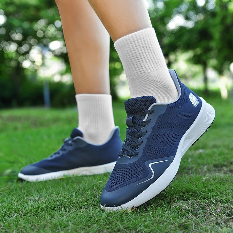 Professional Men Golf Shoes Breathable Golfer Footwear Outdoor Golfing Sport Sneakers Male Athletic Training Golf Shoes 36-47