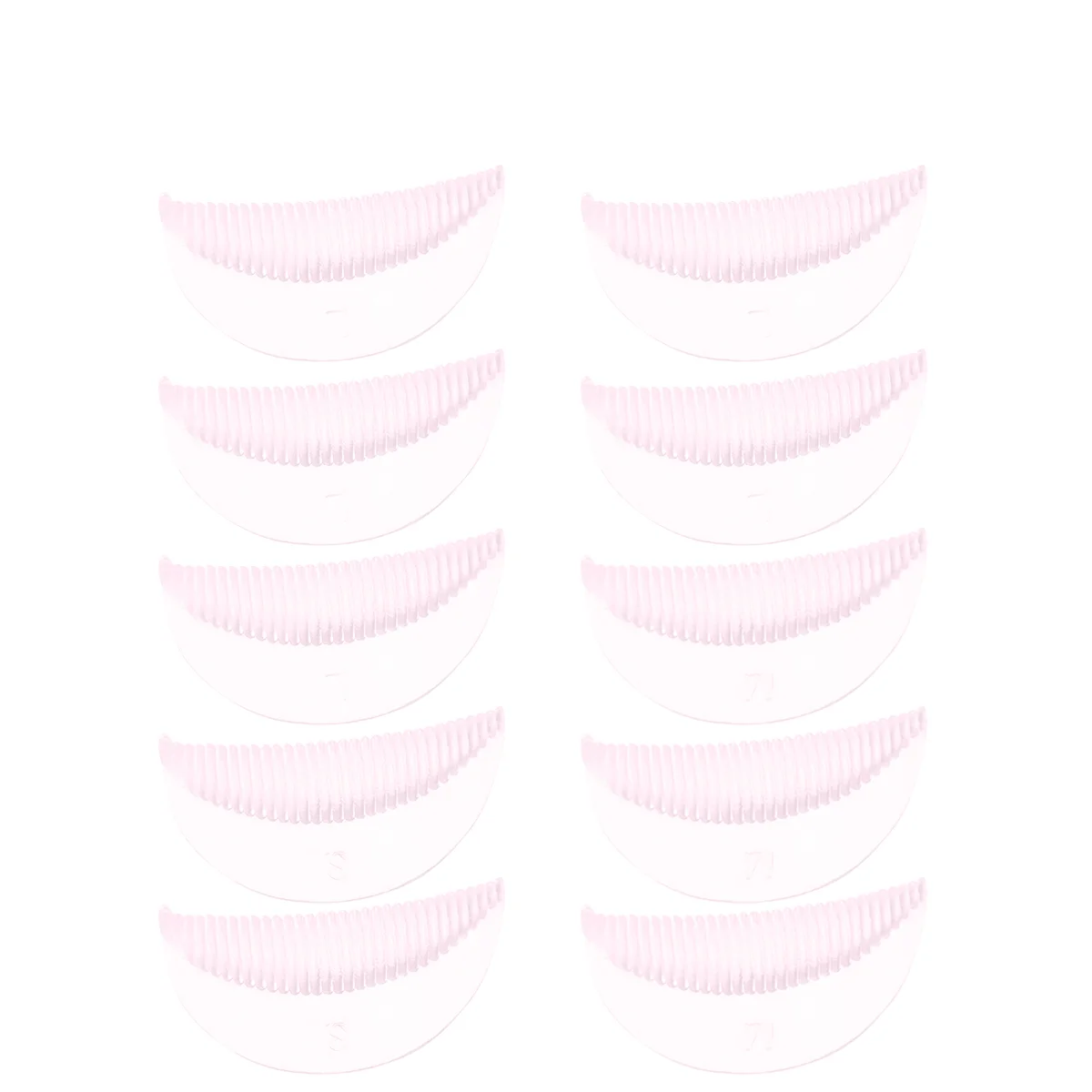 

FRCOLOR 5 Pair Eyelash Perming Curler Shield Pads False Eyelash