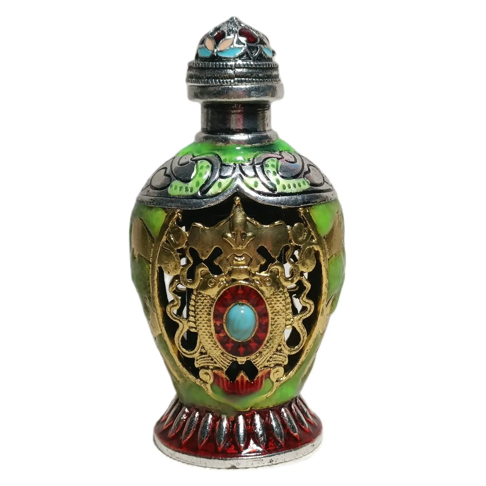 

vintage chinese cloisonne snuff bottle bat fu Figurines enamel christmas gift