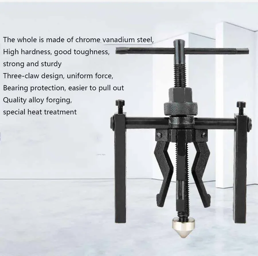 Съемник внутреннего подшипника автомобиля 3-кулачковый экстрактор комплект