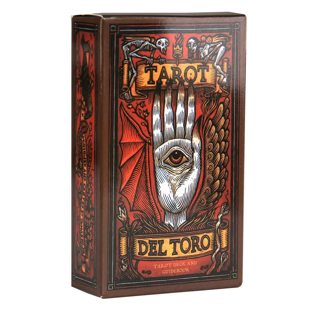 

Tarot Del Toro A Tarot Deck and Guidebook Inspired by the World of Guillermo del Toro Novelty BookBeginners Card Game Deck Toy