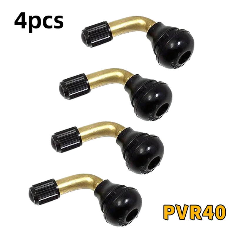 

4 шт./компл., резиновый угловой клапан 90 градусов для бескамерных шин, соска для бескамерного диска (pvr40/pvr50/pvr60/pvr70)
