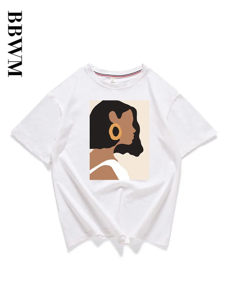 Женская футболка с круглым вырезом коротким рукавом и принтом Аватара в стиле