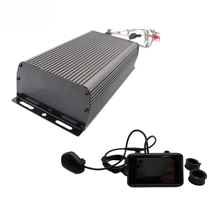 Фото Контроллер BLDC SVMC7280 APT Protocal v2 80A 48-72В с дисплеем UKC1 для двигателей 1500-2500 Вт №1