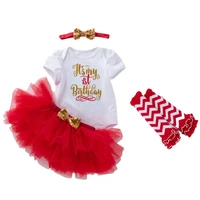 1 year birthday outfit infant toddler baby girl dress toddler party bowknot tutu gown dress with leggings