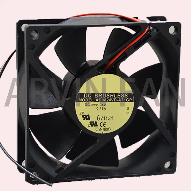 AD0824VB-A71GP 8025 24V 0.38A охлаждающий вентилятор